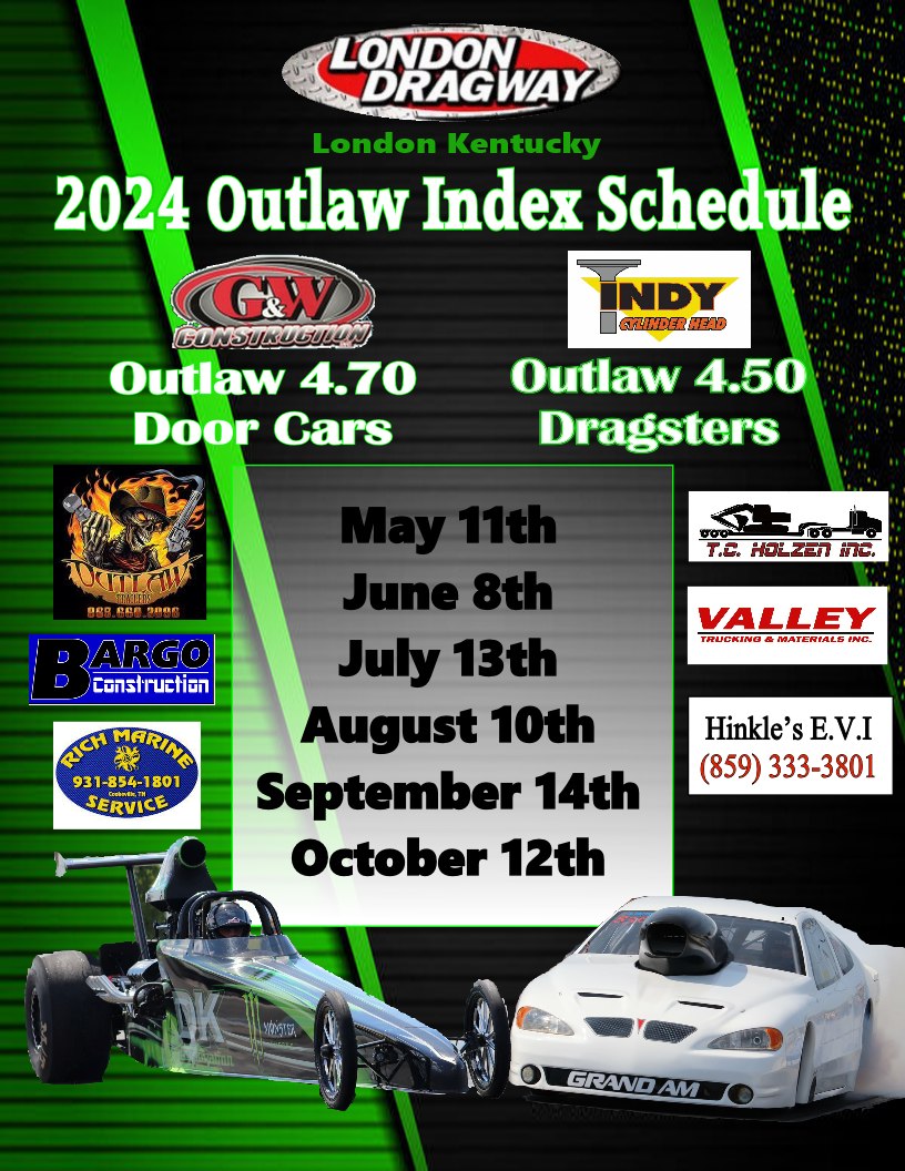 Results 09/07/2024 London Dragway